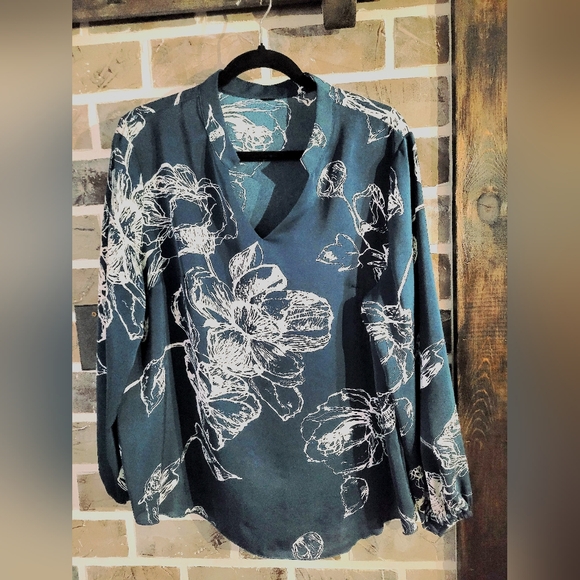 Tops - Women's Teal Blouse